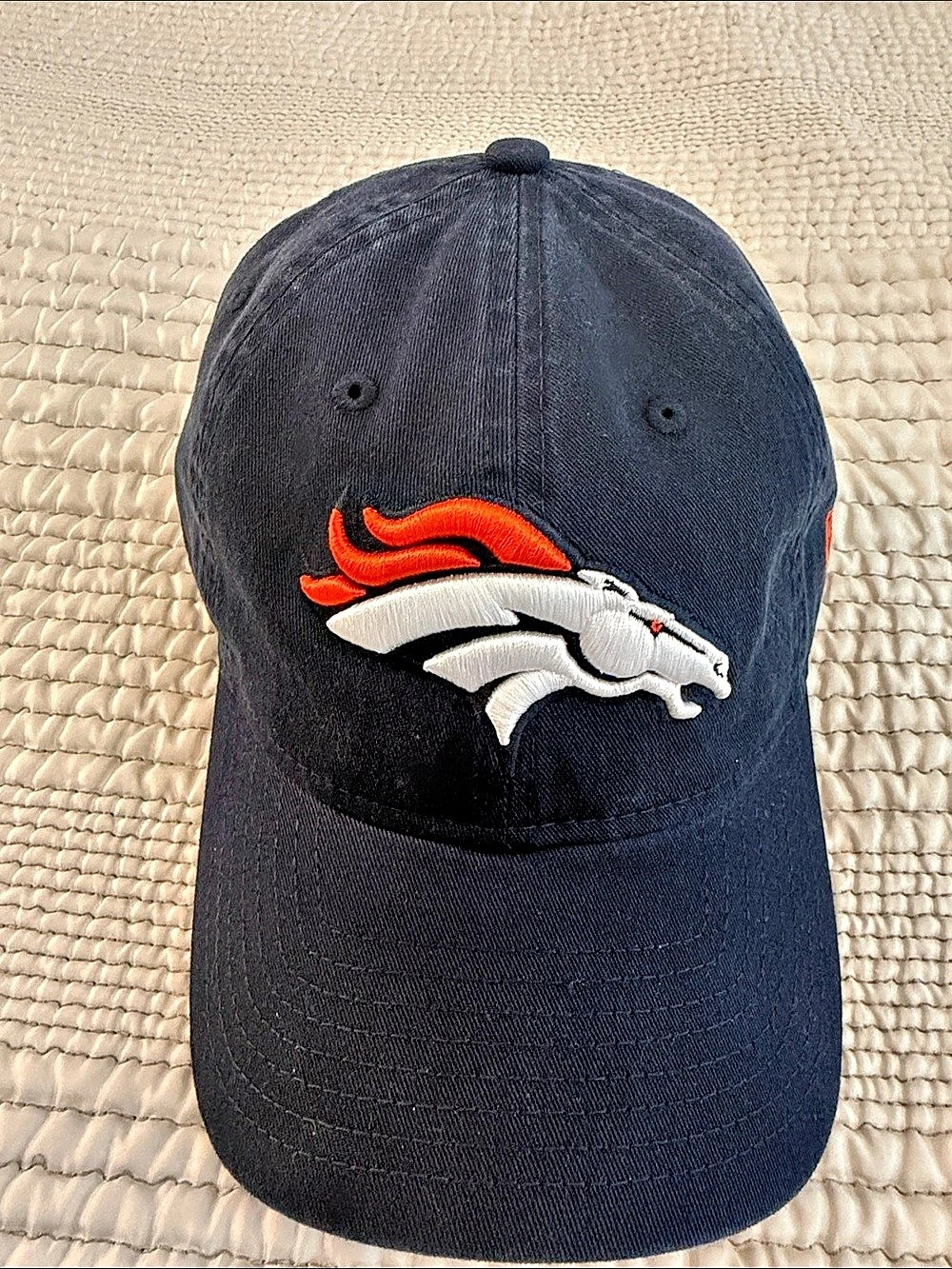 New Era Denver Broncos 9TWENTY Adjustable Cap Blue & Orange